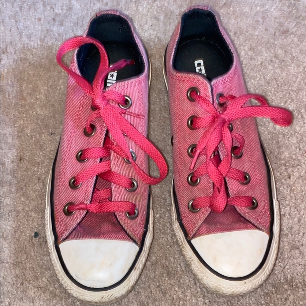 Converse Pink Athletic Shoes